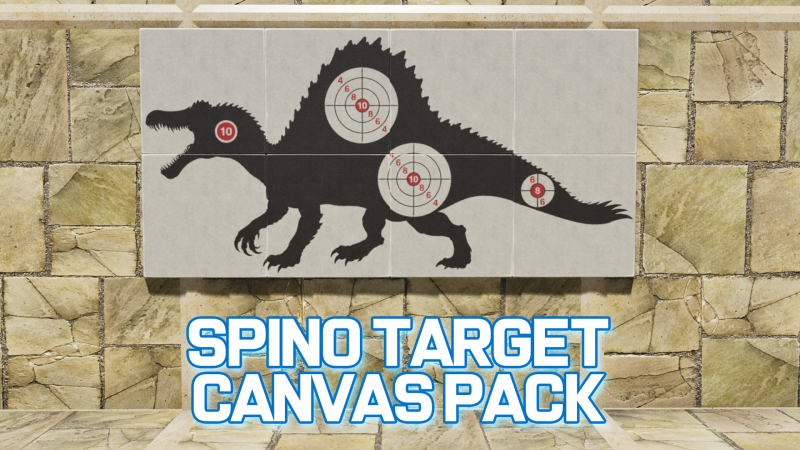 Spino Target Canvas Pack - ARK Painting