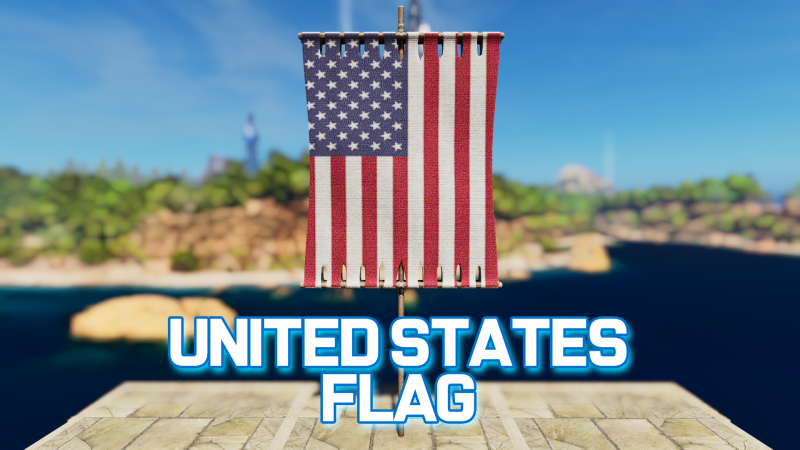 United States Flag - ARK Painting Preview