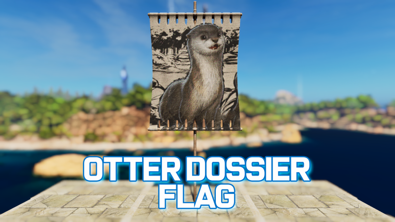 Otter Dossier Flag - ARK Painting Preview