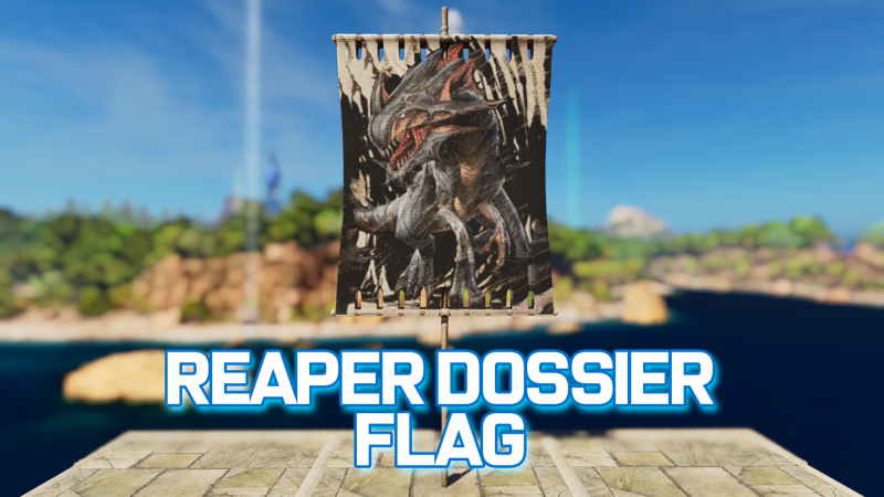 Reaper Dossier Flag - ARK Painting Preview