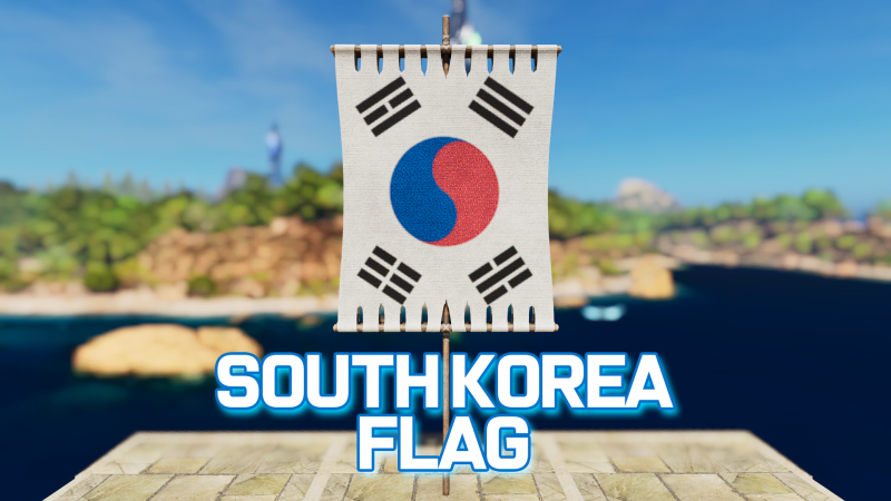 South Korea Flag - ARK Painting Preview