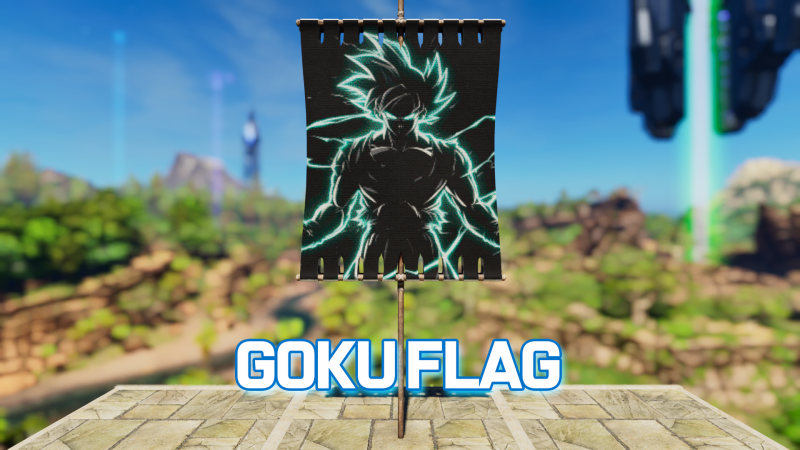 Goku Flag - ARK Painting Preview
