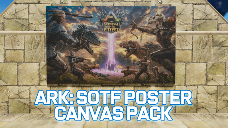 ARK: SotF Poster - ARK Painting Preview