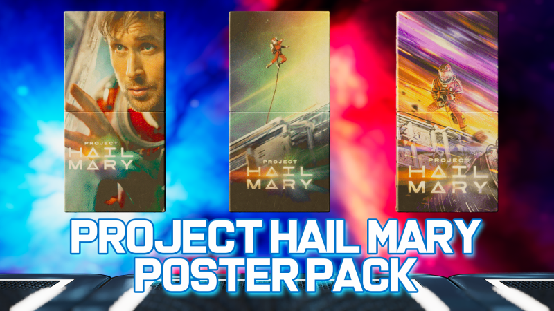 Project Hail Mary Poster Pack - ARK Painting Preview
